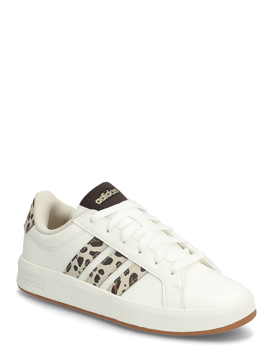 adidas Sportswear - GRAND COURT 3.0 J - matalavartiset tennarit - cwhite/crli/auco - 0