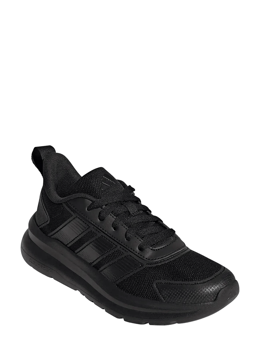 adidas Sportswear - TENSAUR RUN 4.0 J - lave sneakers - cblack/cblack/cblack - 0