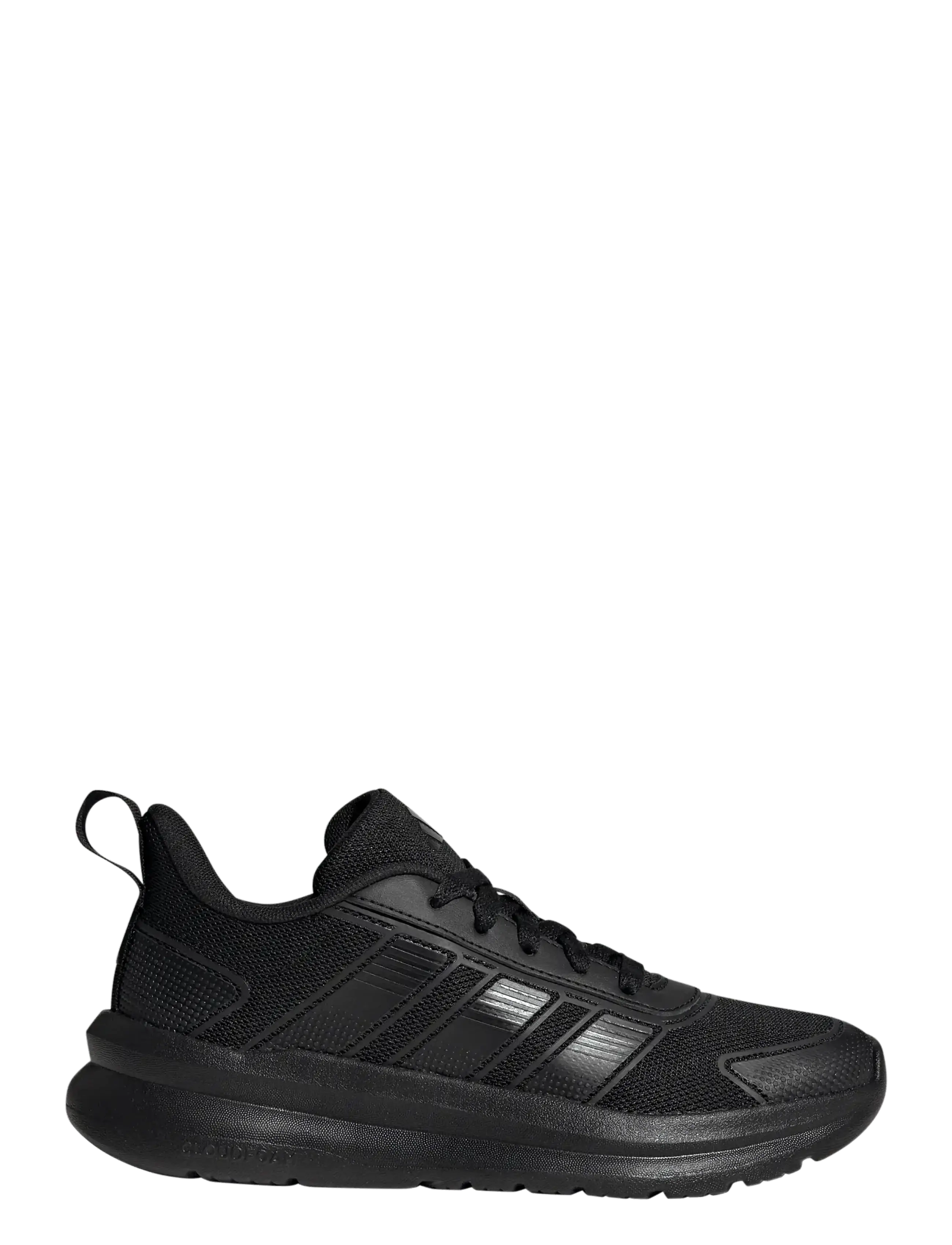 adidas Sportswear - TENSAUR RUN 4.0 J - lave sneakers - cblack/cblack/cblack - 1