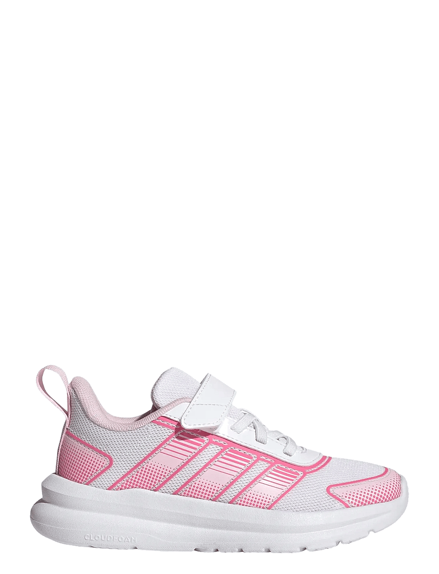 adidas Sportswear - TENSAUR RUN 4.0 EL C - lave sneakers - ftwwht/pnkfus/clpink - 1
