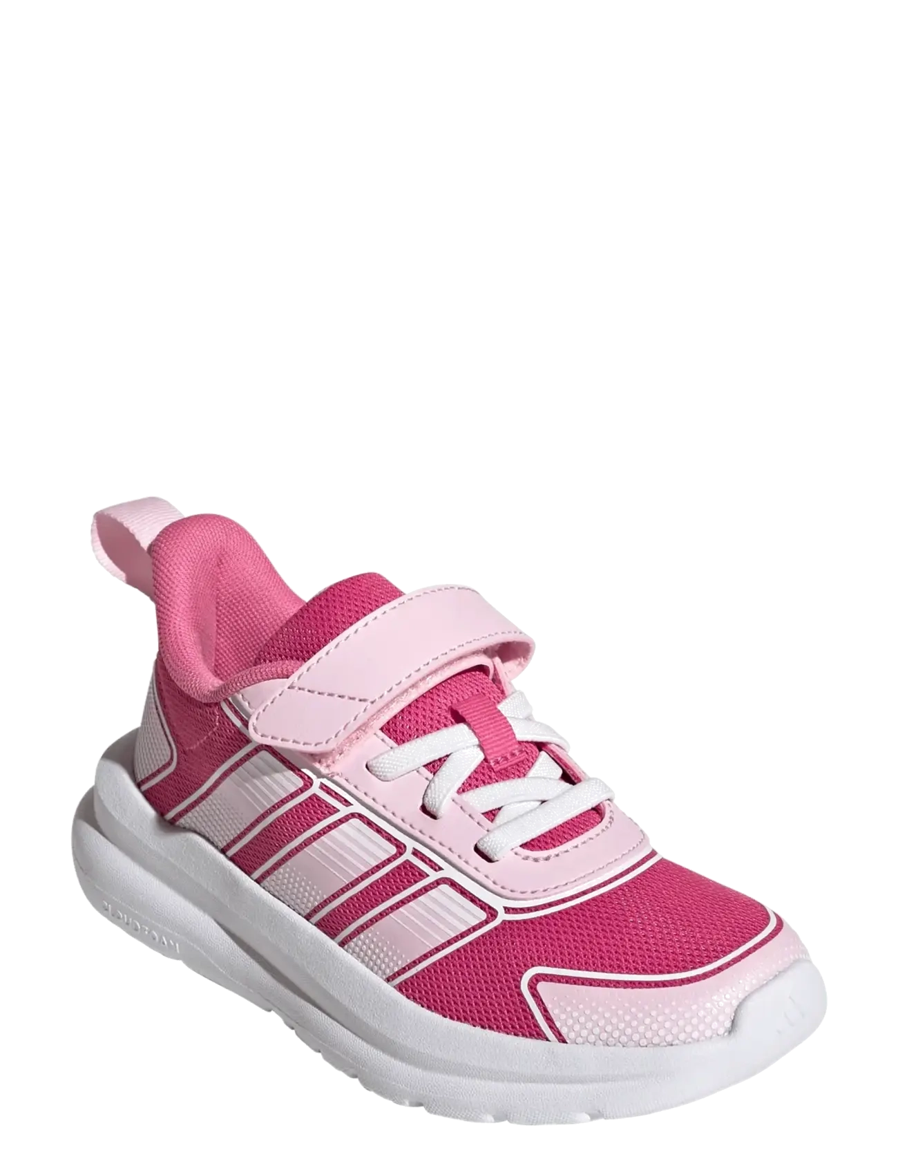 adidas Sportswear TENSAUR RUN 4.0 EL C - Sneakers - PNKFUS/CLPINK/FTWWHT / pink/rose