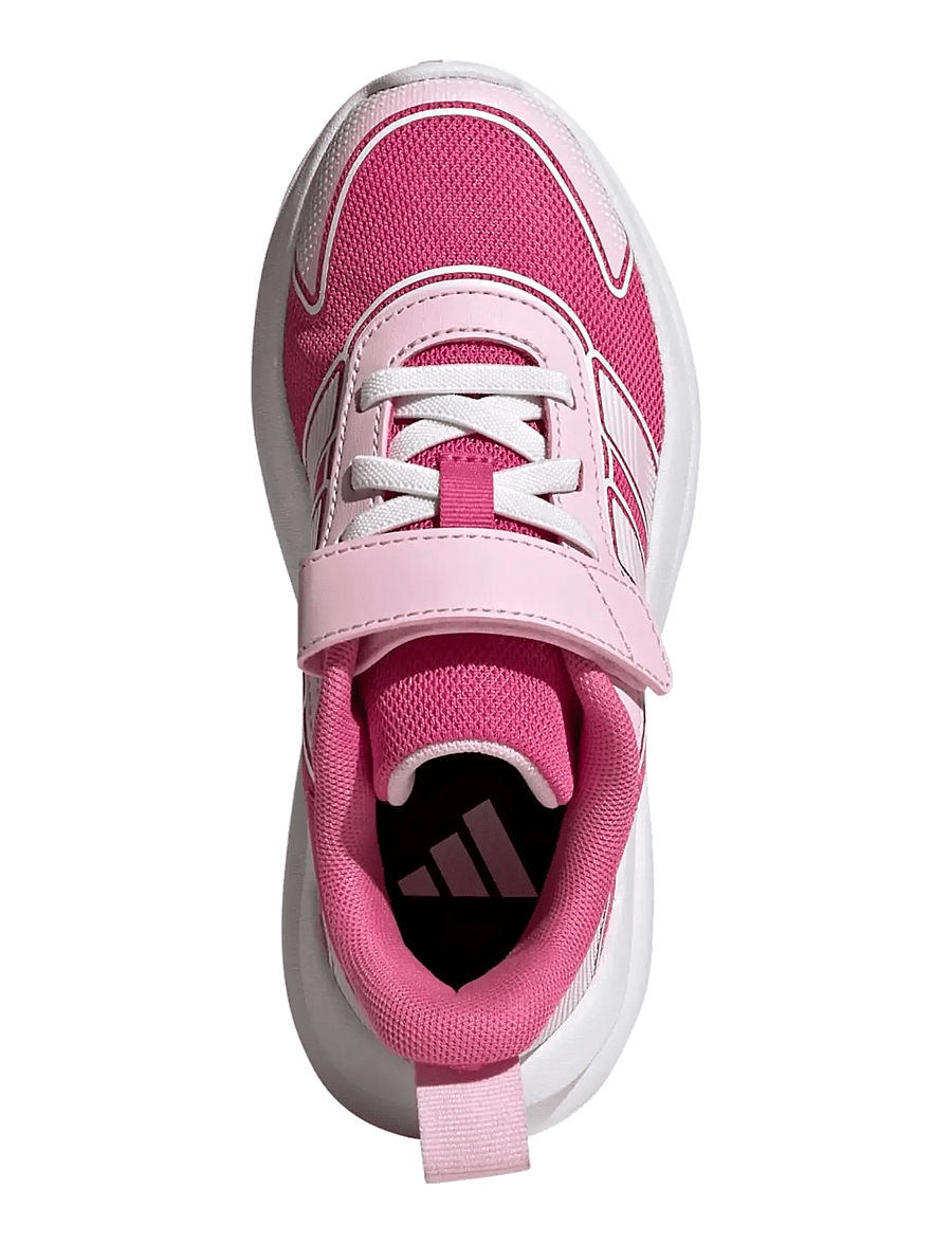 adidas Sportswear - TENSAUR RUN 4.0 EL C - lave sneakers - pnkfus/clpink/ftwwht - 4