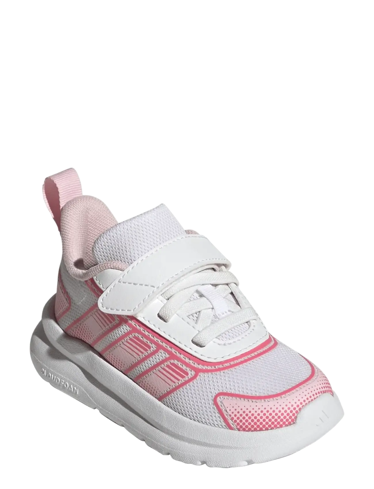 adidas Sportswear TENSAUR RUN 4.0 EL I - adidas - FTWWHT/PNKFUS/CLPINK / white
