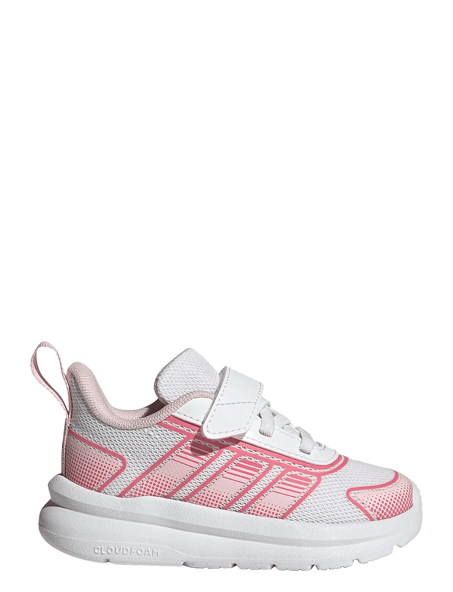 adidas Sportswear - TENSAUR RUN 4.0 EL I - låga sneakers - ftwwht/pnkfus/clpink - 1