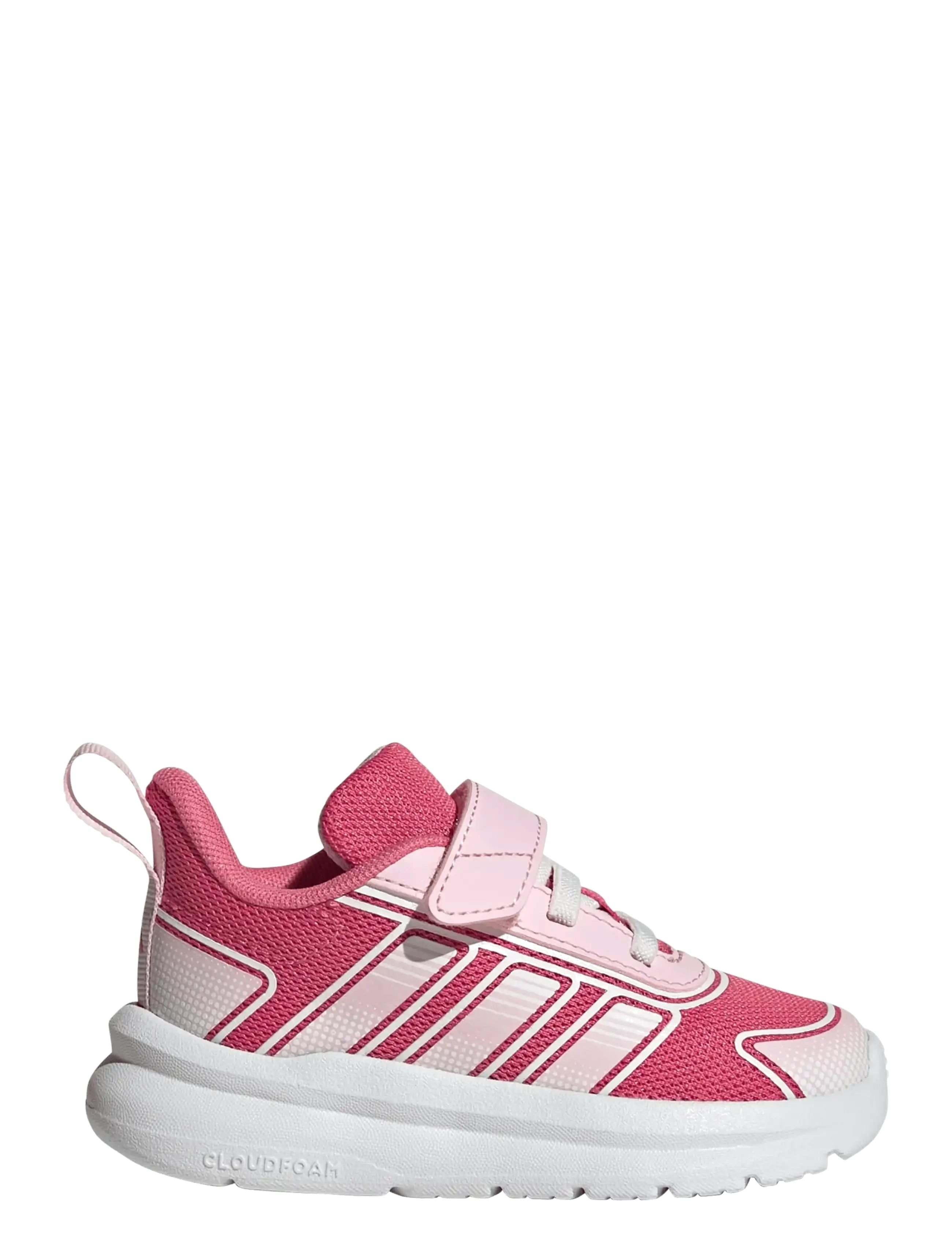 adidas Sportswear - TENSAUR RUN 4.0 EL I - lave sneakers - pnkfus/clpink/ftwwht - 1