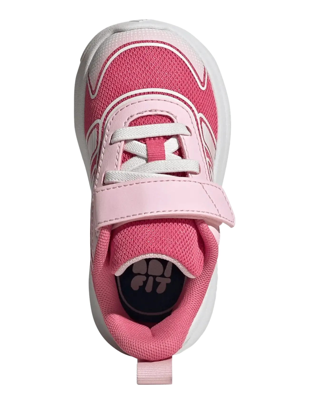 adidas Sportswear - TENSAUR RUN 4.0 EL I - lave sneakers - pnkfus/clpink/ftwwht - 4