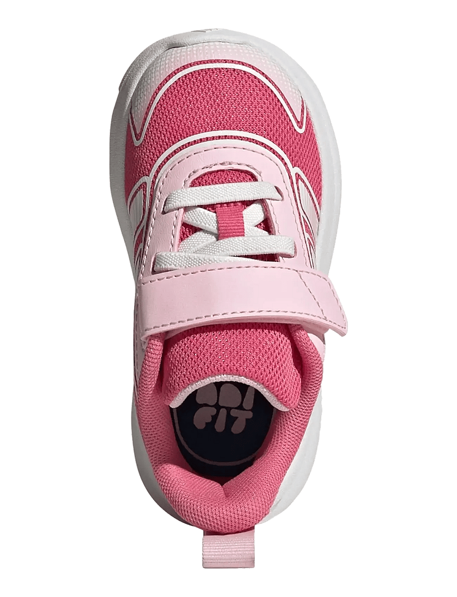 adidas Sportswear - TENSAUR RUN 4.0 EL I - lave sneakers - pnkfus/clpink/ftwwht - 4