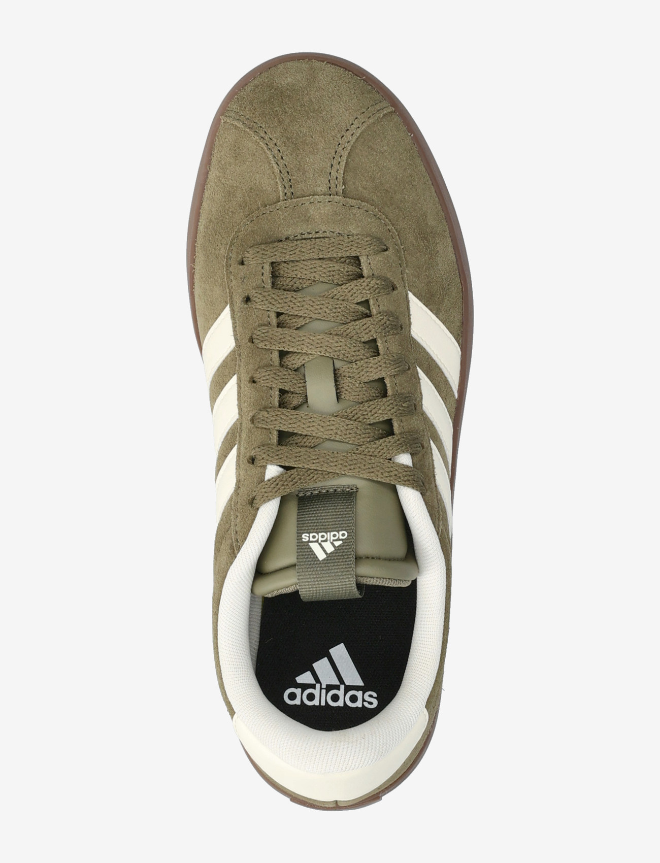 adidas Sportswear - VL COURT 3.0 - lave sneakers - olistr/crewht/gum5 - 3