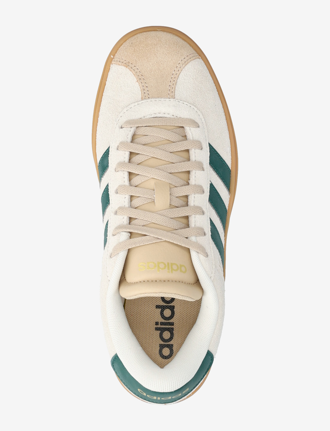adidas Sportswear - VL COURT BOLD - niedrige sneakers - crewht/cgreen/magbei - 3