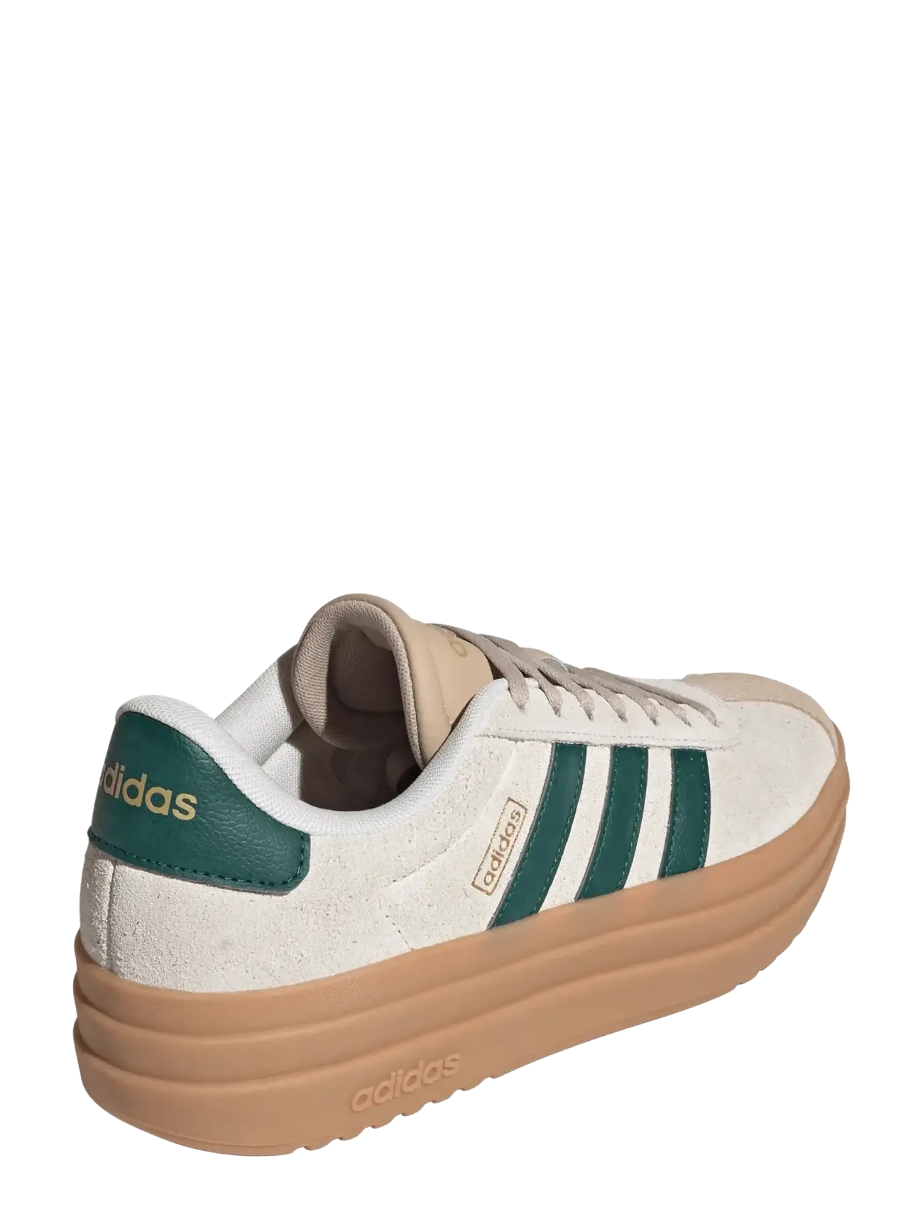 adidas Sportswear - VL COURT BOLD - lave sneakers - crewht/cgreen/magbei - 3