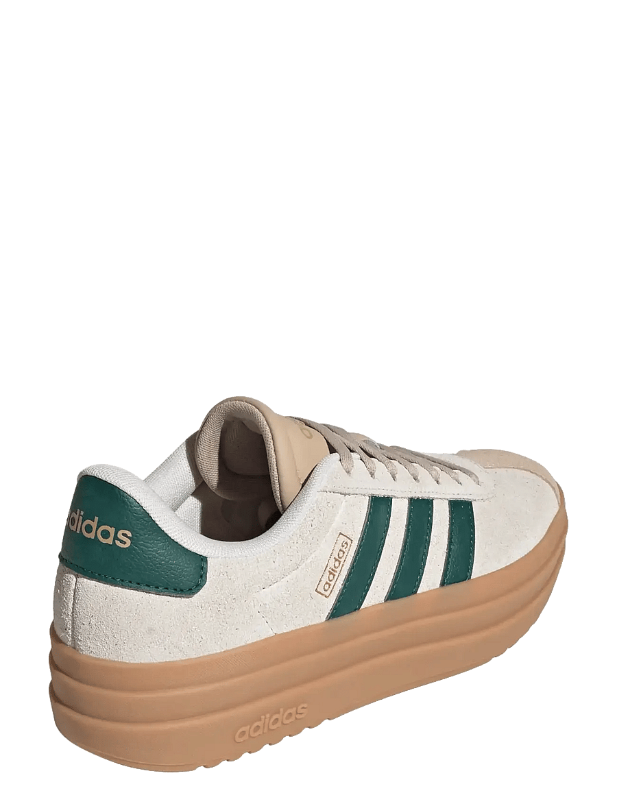 adidas Sportswear - VL COURT BOLD - lave sneakers - crewht/cgreen/magbei - 3