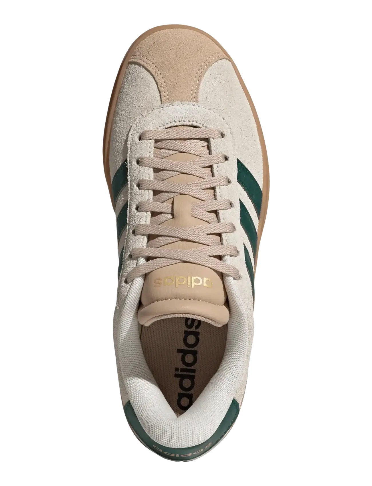adidas Sportswear - VL COURT BOLD - lave sneakers - crewht/cgreen/magbei - 4