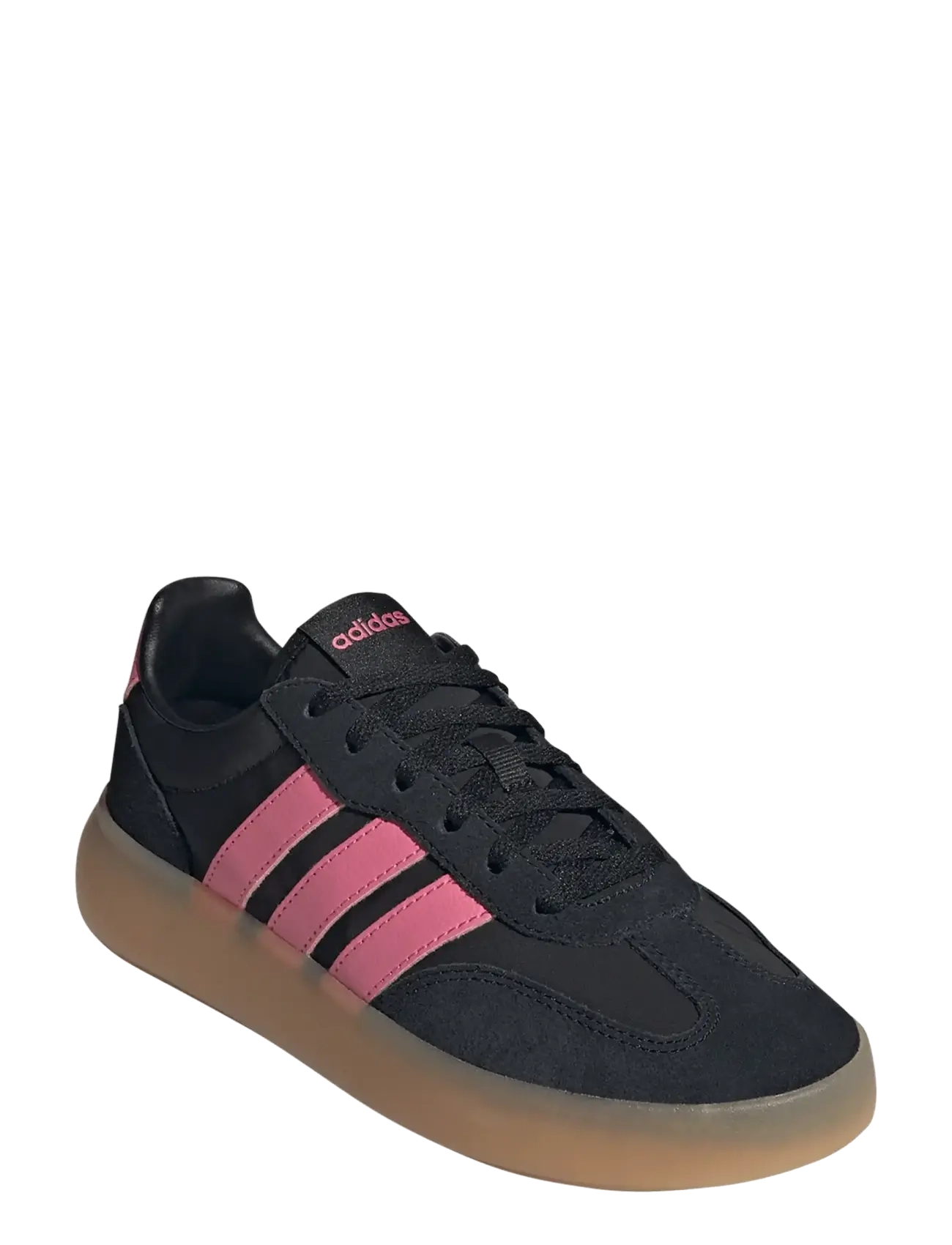 adidas Sportswear BARREDA DECODE J - Low Tops - CBLACK/PNKFUS/GUM3 / black