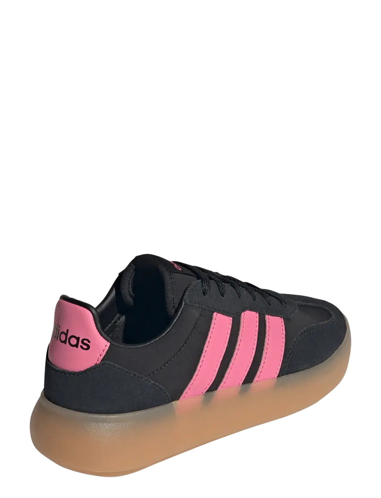 adidas Sportswear - BARREDA DECODE J - low-top sneakers - cblack/pnkfus/gum3 - 3