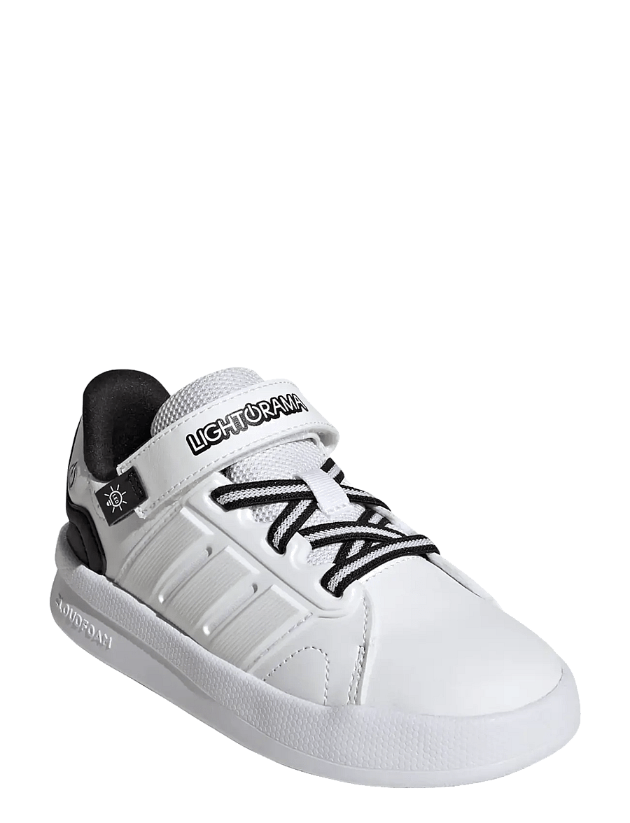 adidas Sportswear - LIGHTORAMA COURT EL C - lave sneakers - ftwwht/cblack/gretwo - 0
