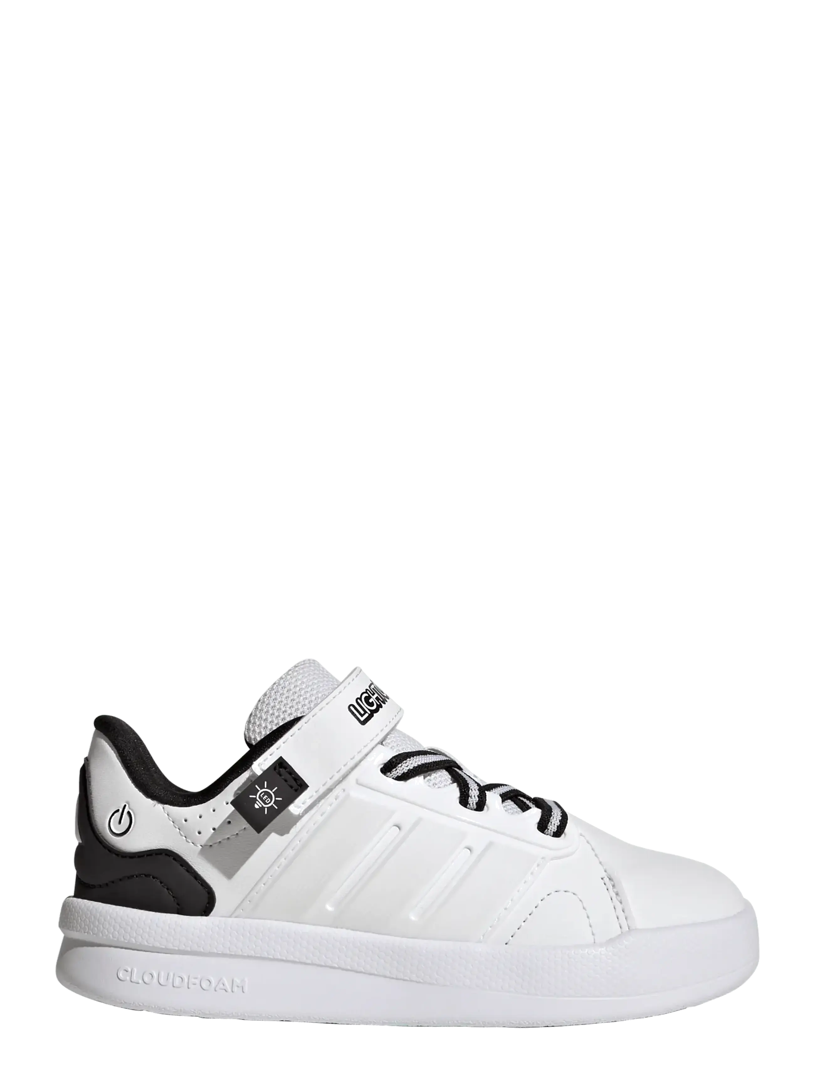 adidas Sportswear - LIGHTORAMA COURT EL C - lave sneakers - ftwwht/cblack/gretwo - 1