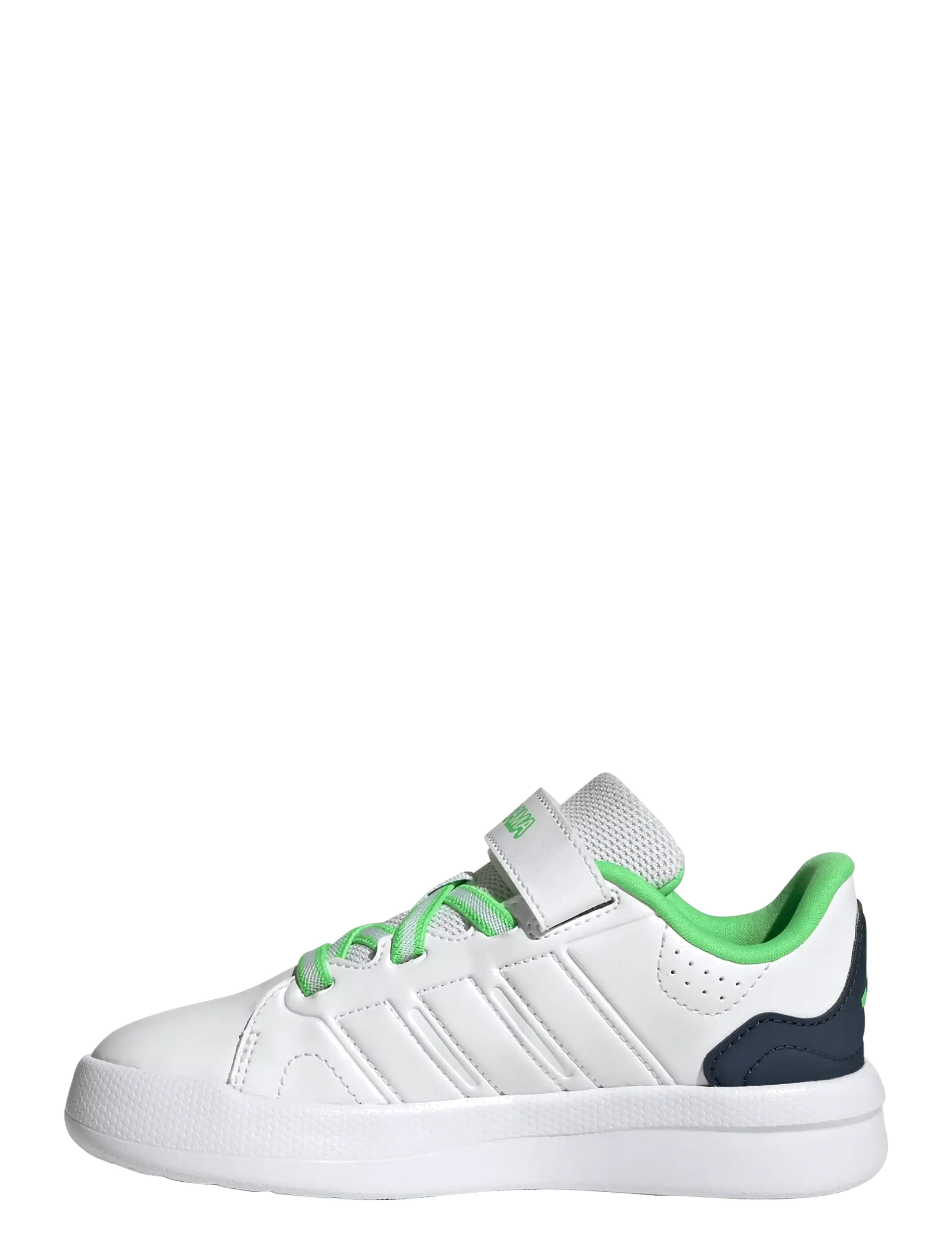 adidas Sportswear - LIGHTORAMA COURT EL C - lave sneakers - ftwwht/nindig/scrgrn - 2