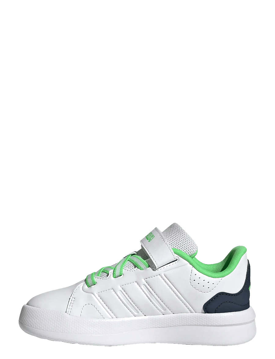 adidas Sportswear - LIGHTORAMA COURT EL C - lave sneakers - ftwwht/nindig/scrgrn - 2