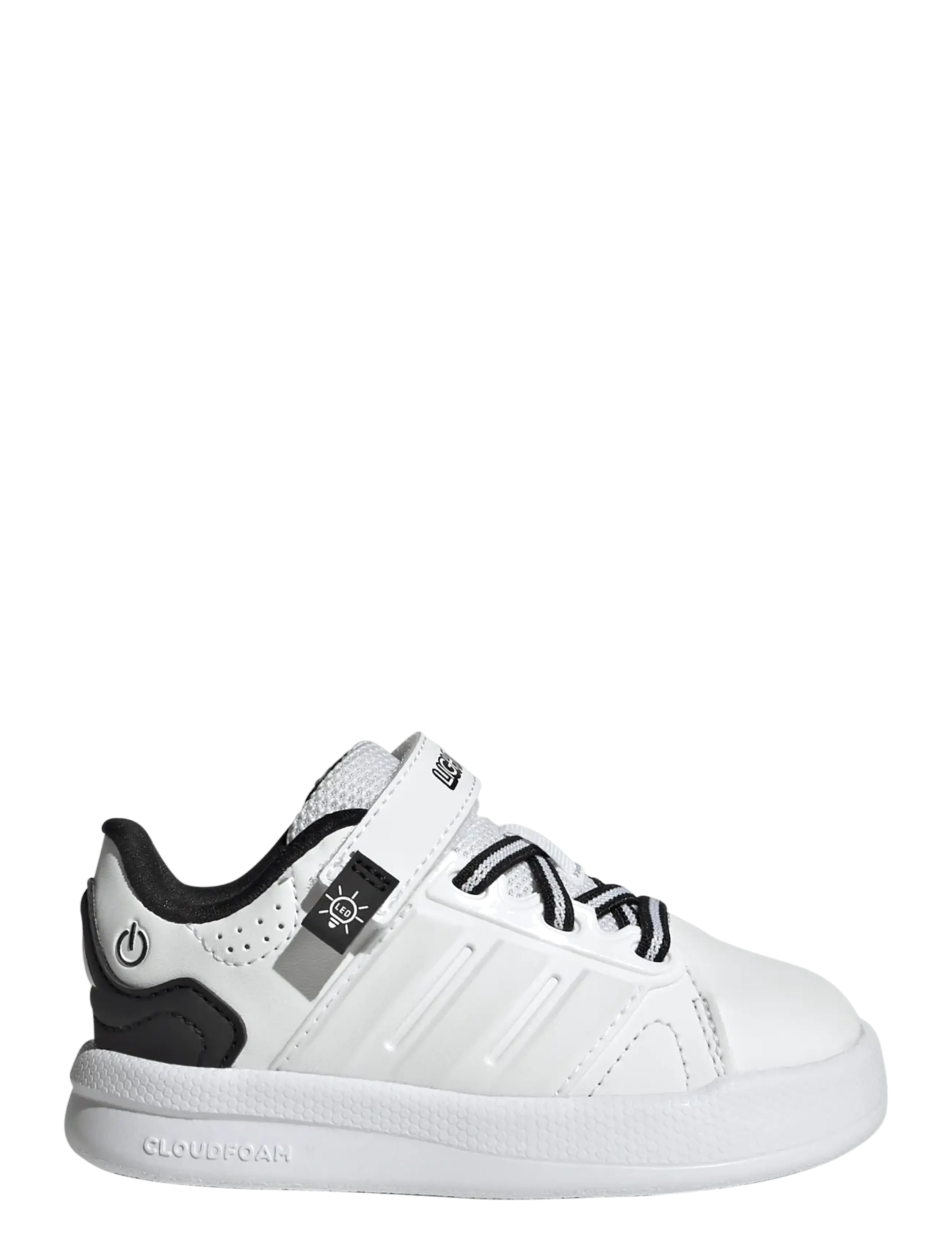 adidas Sportswear - LIGHTORAMA COURT EL I - låga sneakers - ftwwht/cblack/gretwo - 1