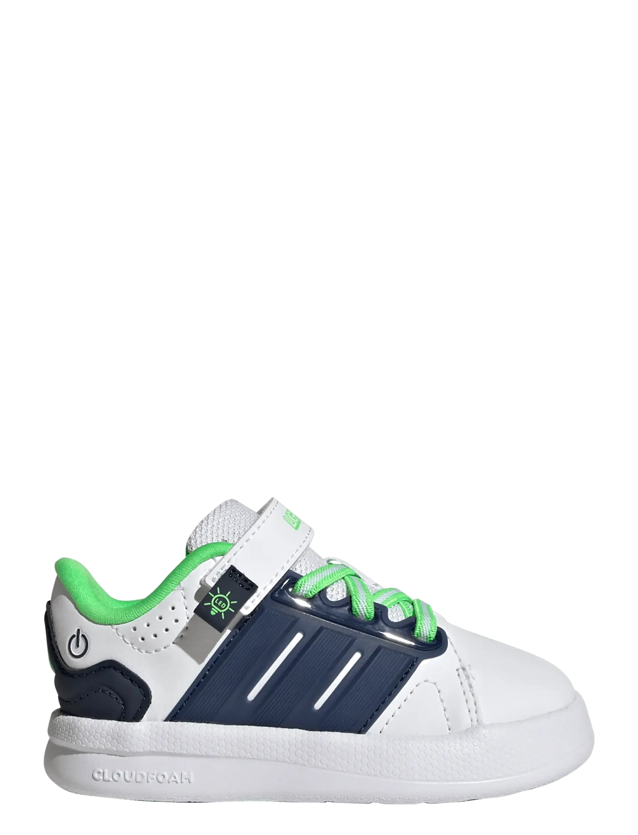 adidas Sportswear - LIGHTORAMA COURT EL I - lave sneakers - ftwwht/nindig/scrgrn - 2