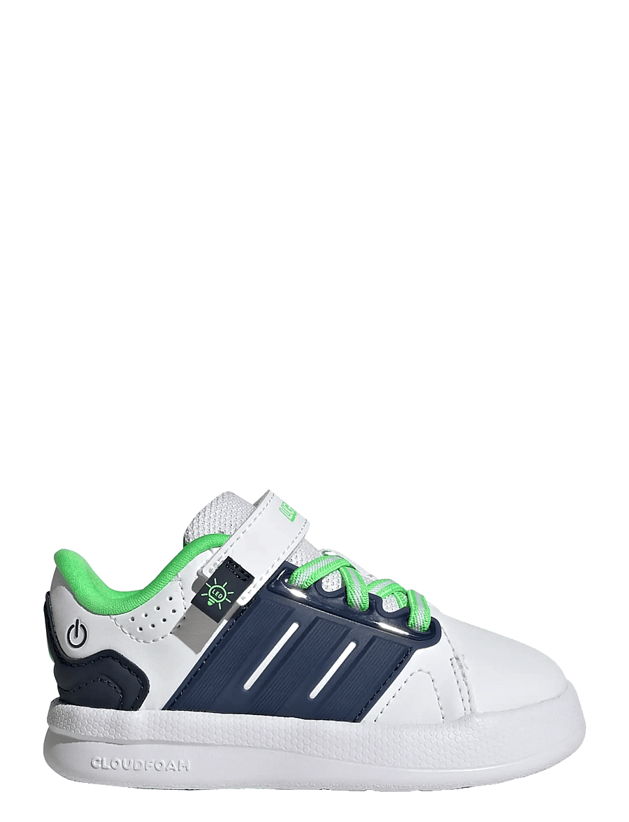 adidas Sportswear - LIGHTORAMA COURT EL I - lave sneakers - ftwwht/nindig/scrgrn - 2