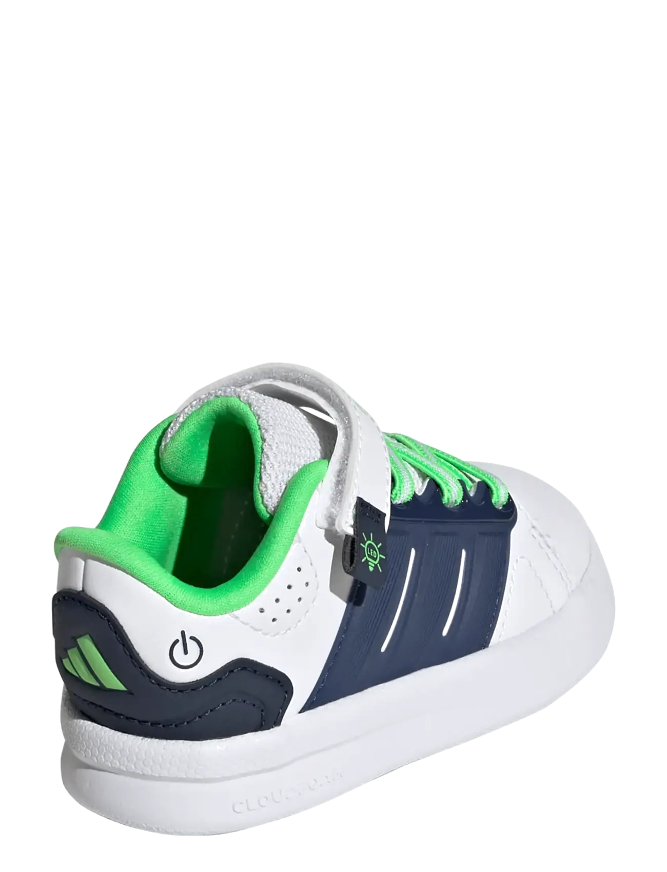 adidas Sportswear - LIGHTORAMA COURT EL I - lave sneakers - ftwwht/nindig/scrgrn - 4
