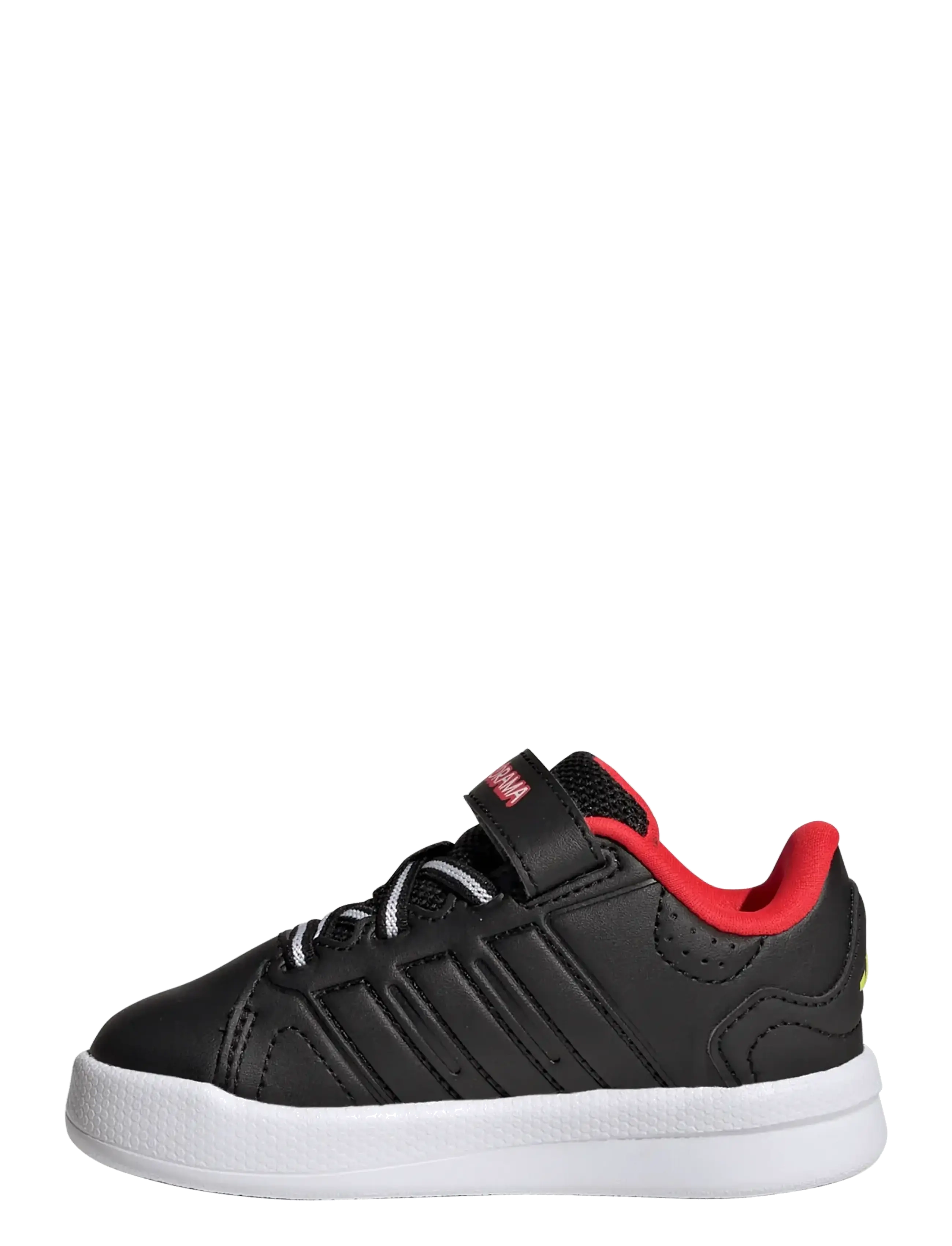 adidas Sportswear - LIGHTORAMA COURT EL I - lave sneakers - cblack/lucred/sollem - 2