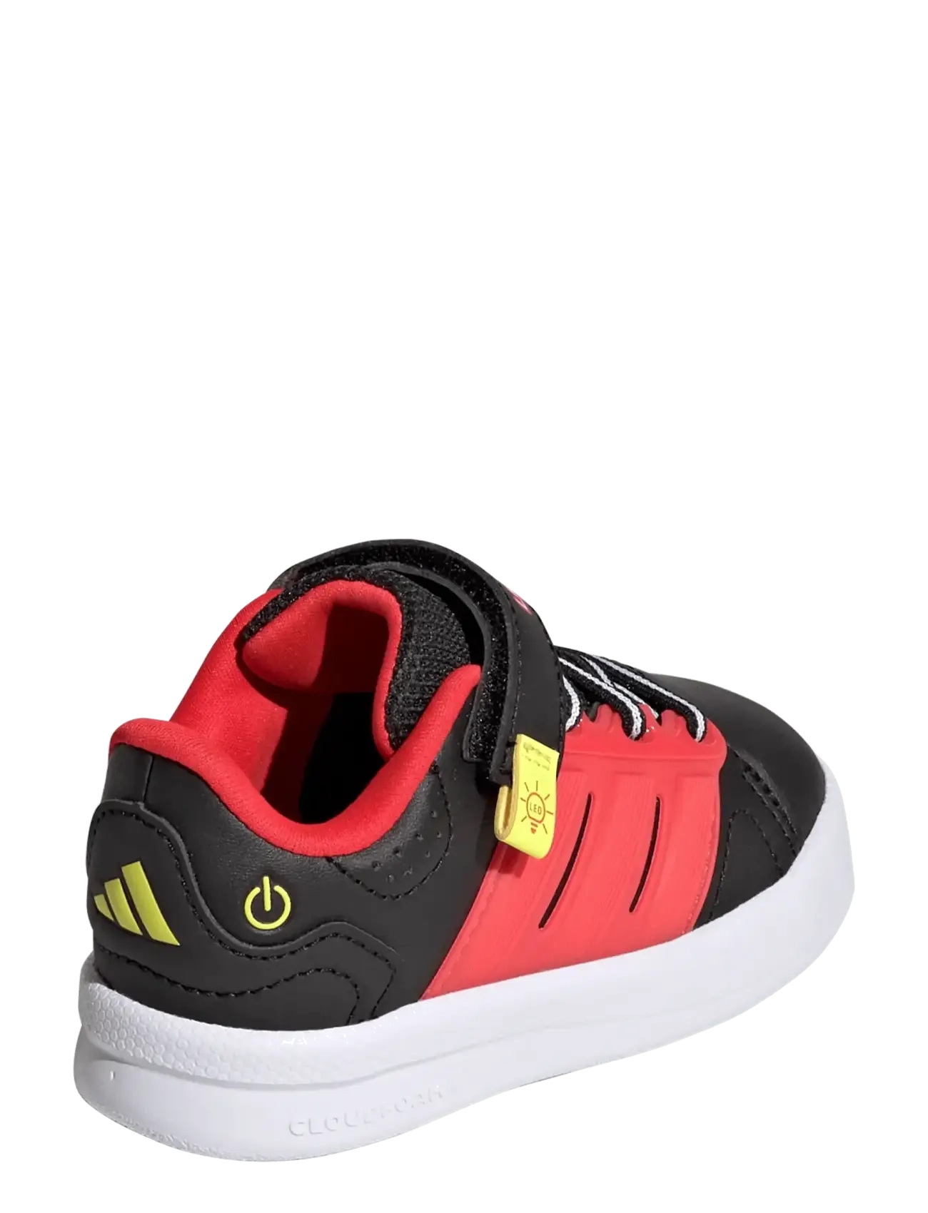 adidas Sportswear - LIGHTORAMA COURT EL I - lave sneakers - cblack/lucred/sollem - 3