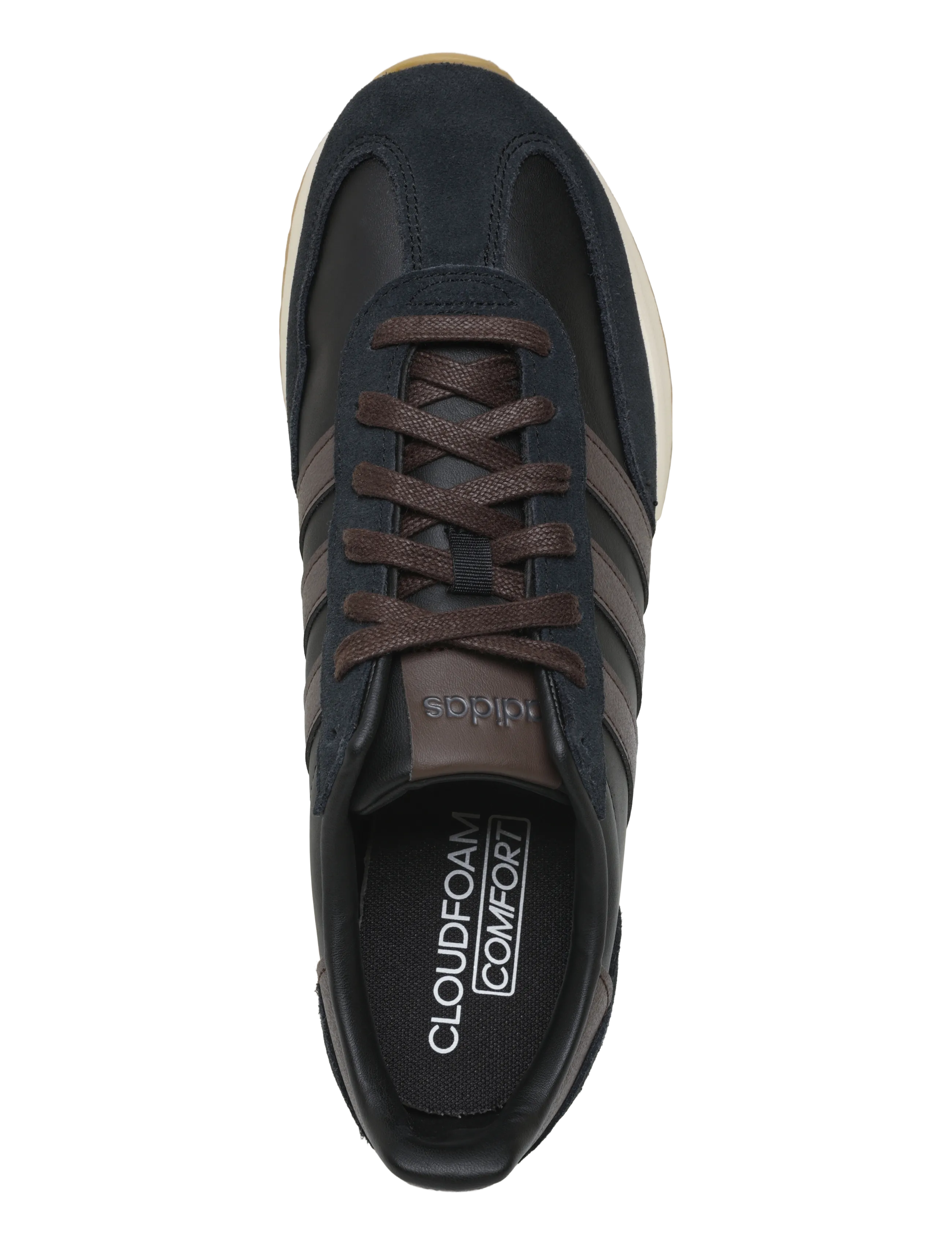 adidas Sportswear - RUN 70s 2.0 - niedriger schnitt - cblack/dbrown/wonwhi - 3