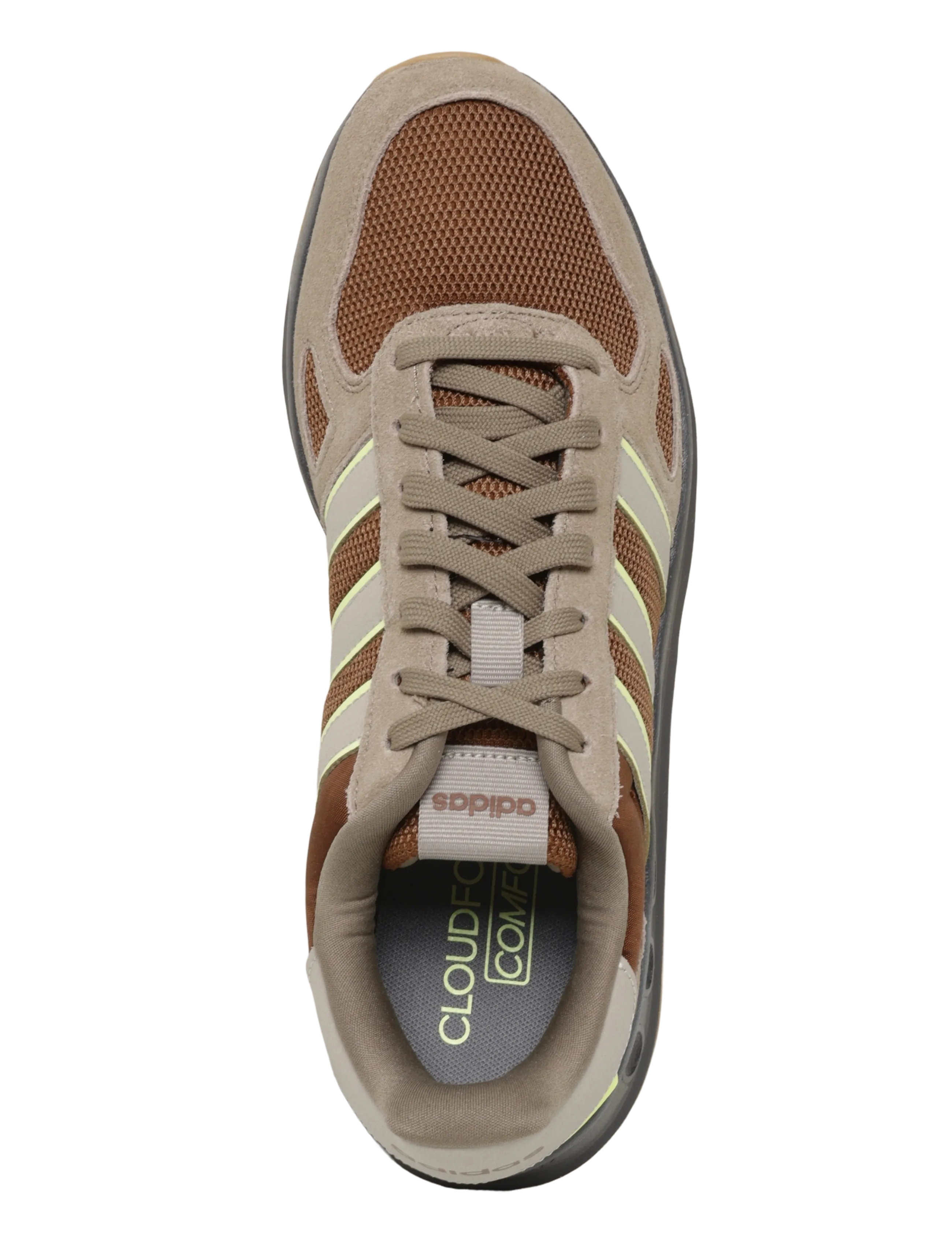 Låg sneaker 'RUN 84' brun / choklad / rökgrå 5