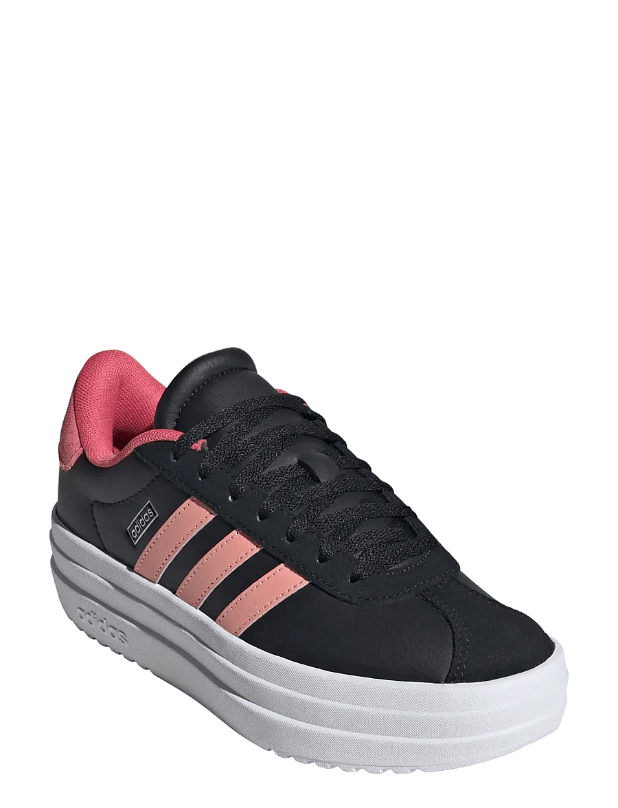 adidas Sportswear - VL COURT BOLD J - niedriger schnitt - cblack/sefrtu/purtur - 0