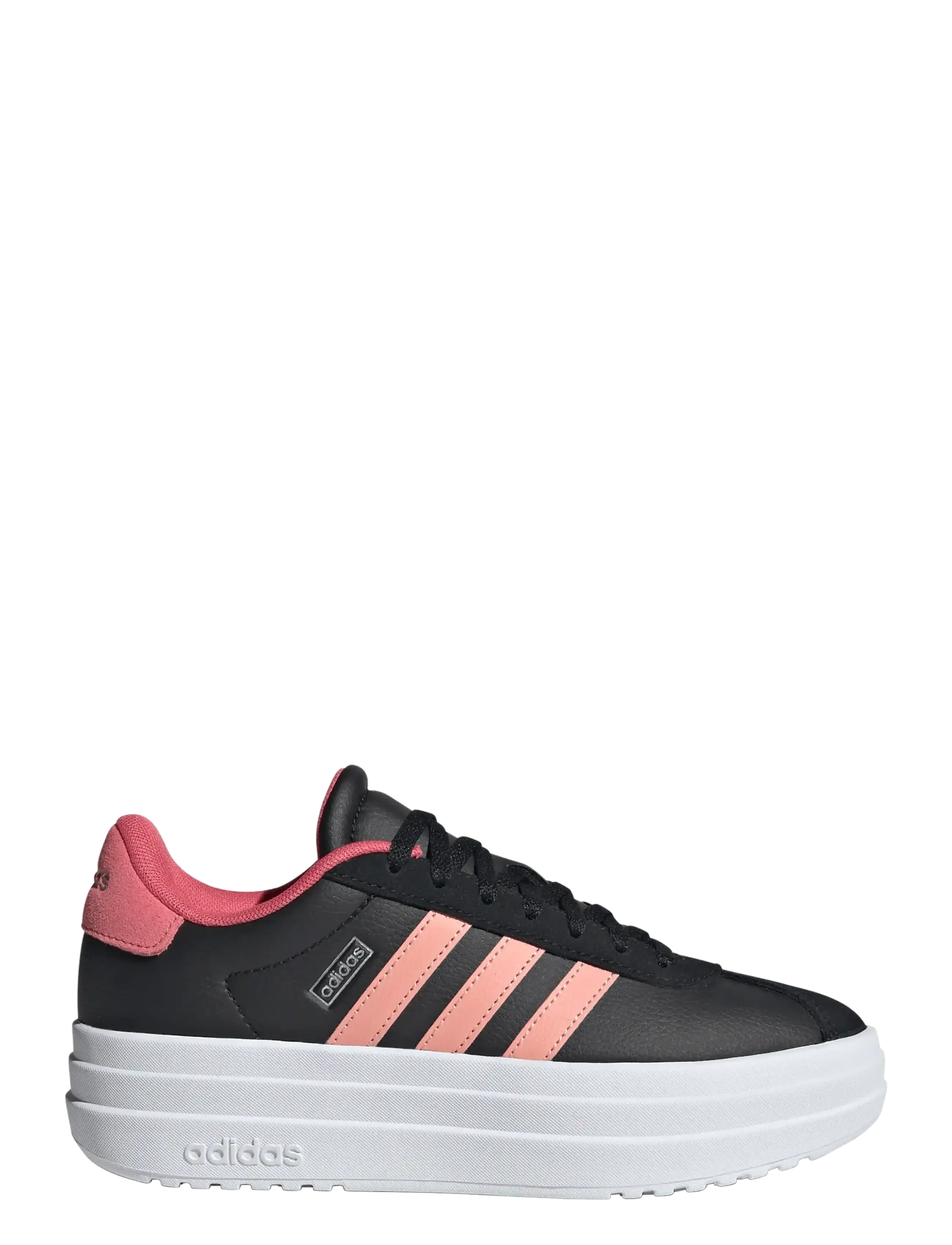 adidas Sportswear - VL COURT BOLD J - lave sneakers - cblack/sefrtu/purtur - 1