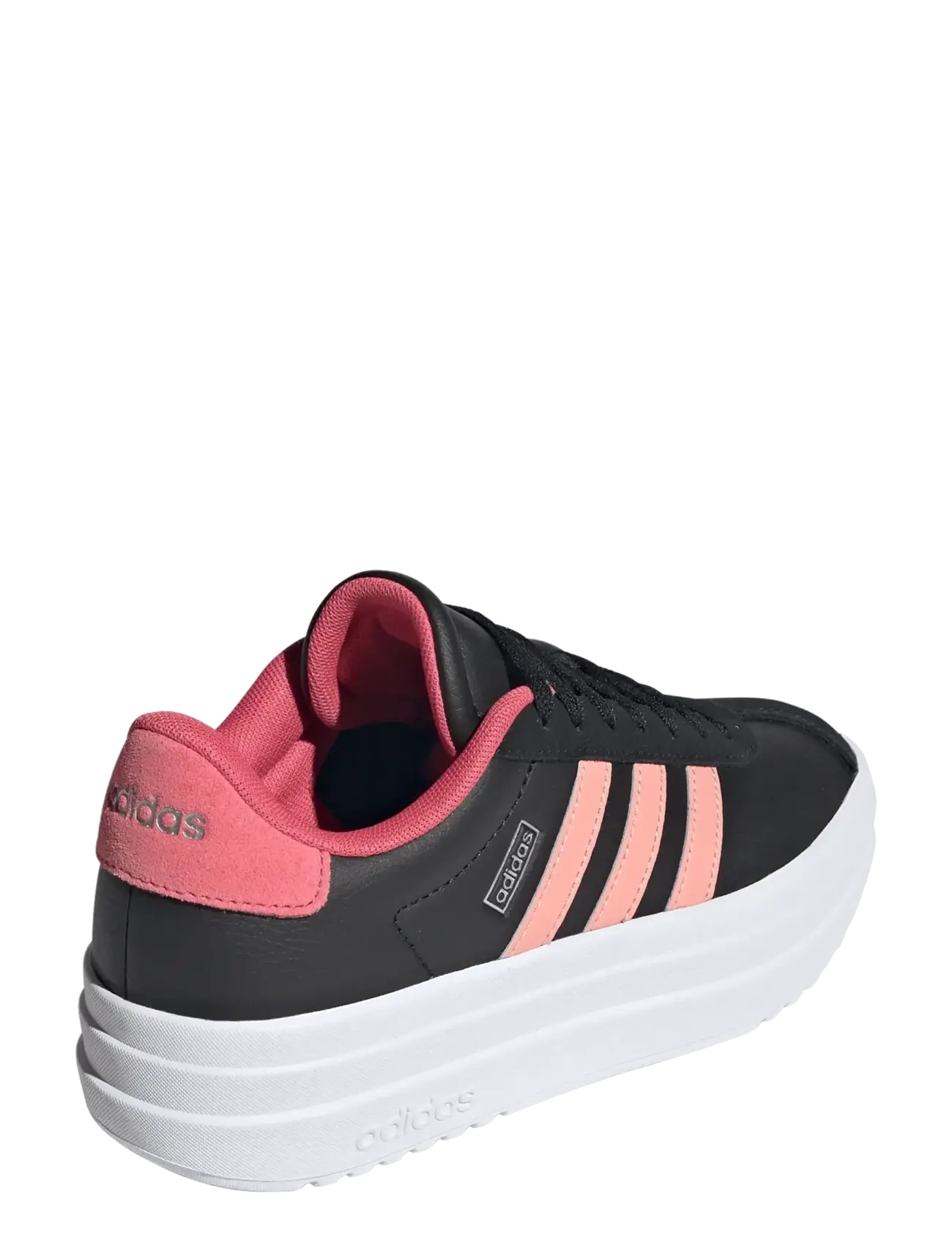 adidas Sportswear - VL COURT BOLD J - lave sneakers - cblack/sefrtu/purtur - 3