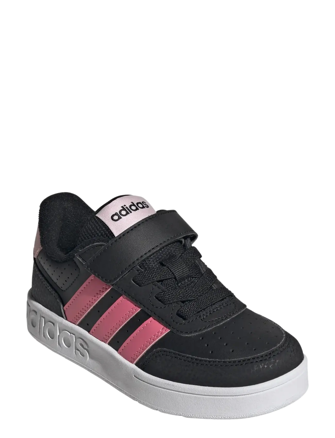 adidas Sportswear BREAKBASE C - Low Tops - CBLACK/PNKFUS/GRESIX / black
