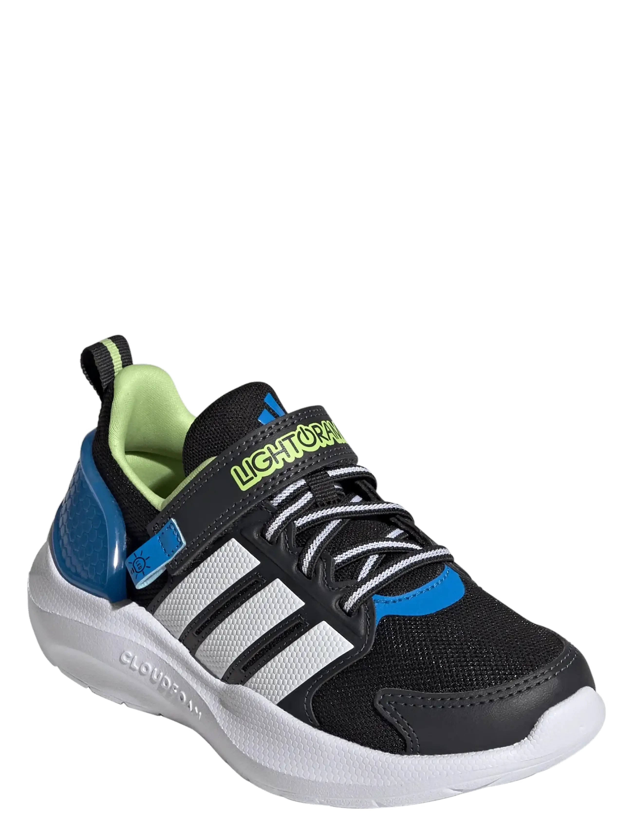 adidas Sportswear LIGHTORAMA RNR EL C - Lave sneakers - CBLACK/FTWWHT/LURABL / black