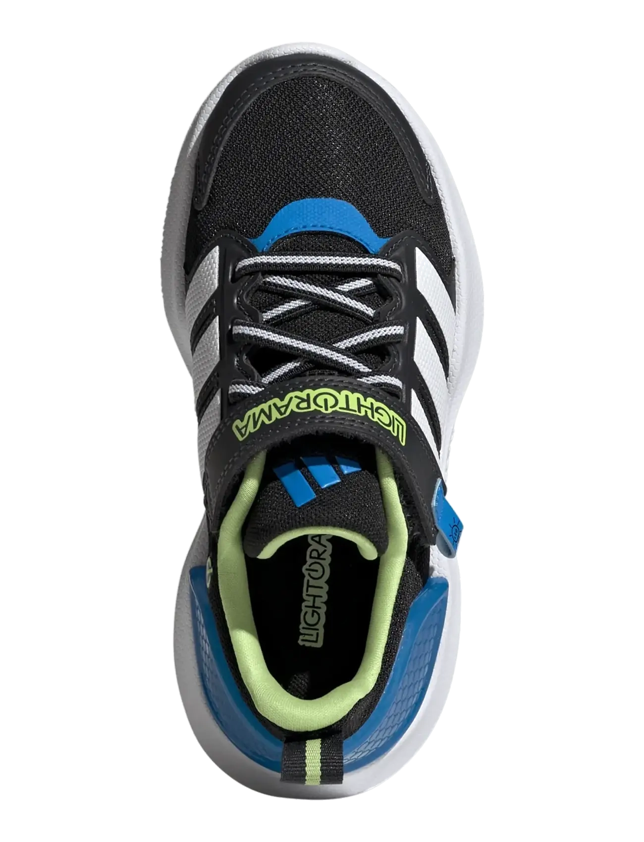 adidas Sportswear - LIGHTORAMA RNR EL C - lave sneakers - cblack/ftwwht/lurabl - 4