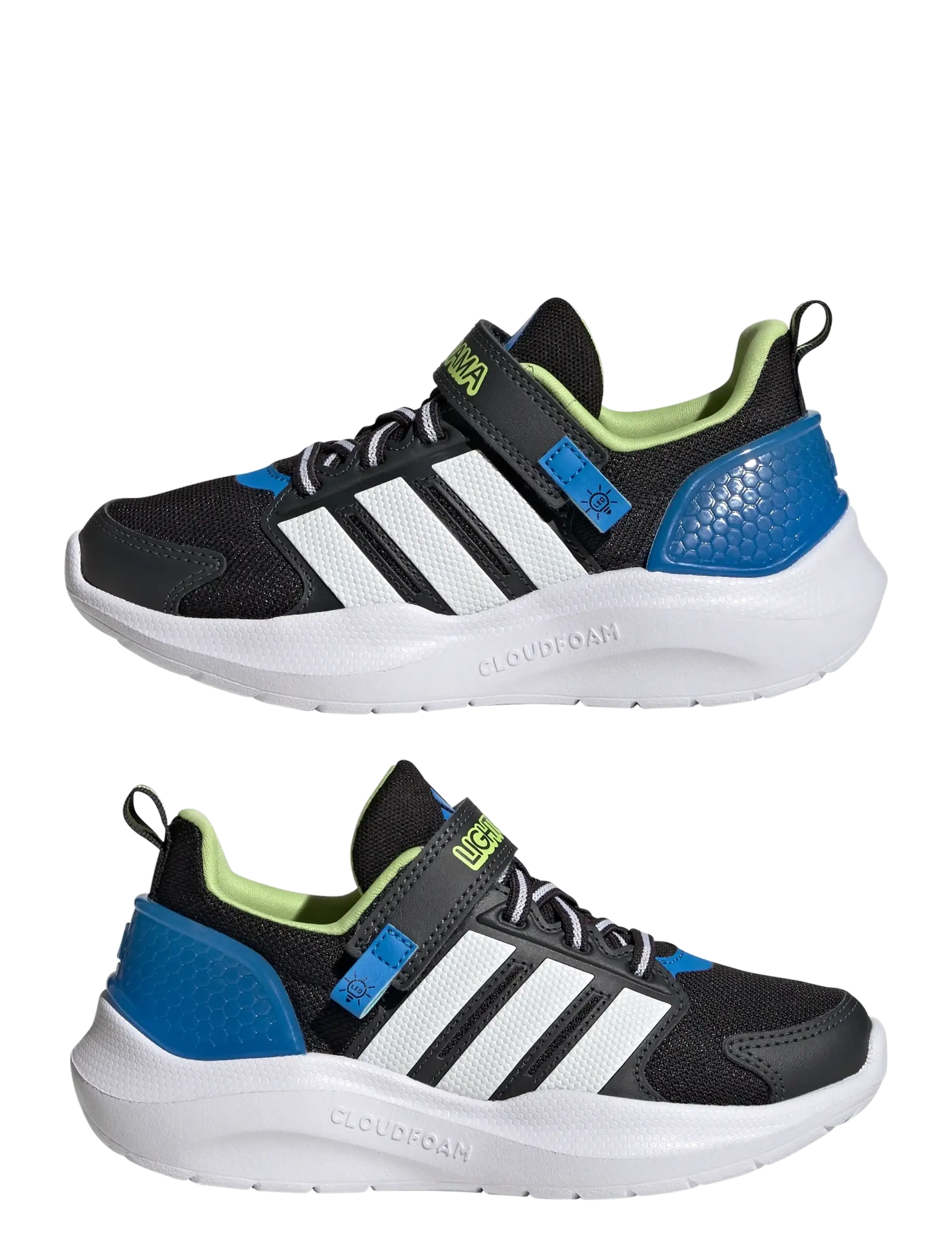 adidas Sportswear - LIGHTORAMA RNR EL C - lave sneakers - cblack/ftwwht/lurabl - 5