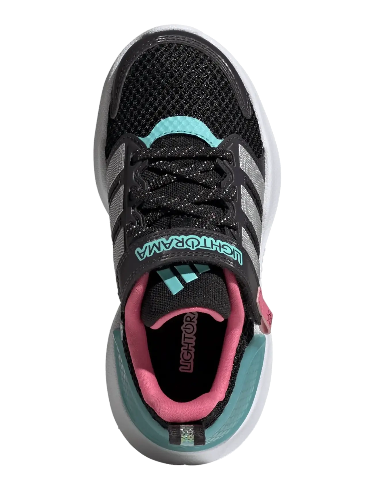 adidas Sportswear - LIGHTORAMA RNR EL C - low-top sneakers - cblack/silvmt/aurbla - 4