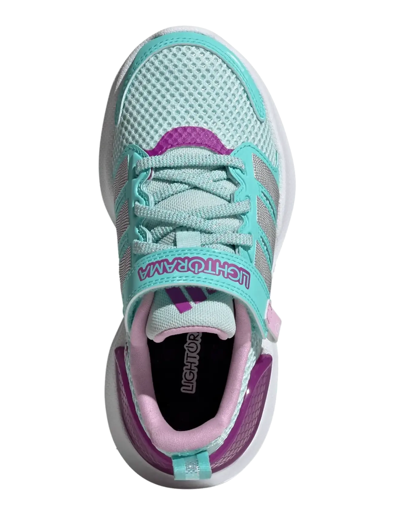 adidas Sportswear - LIGHTORAMA RNR EL C - low-top sneakers - halmin/silvmt/flaaqu - 4