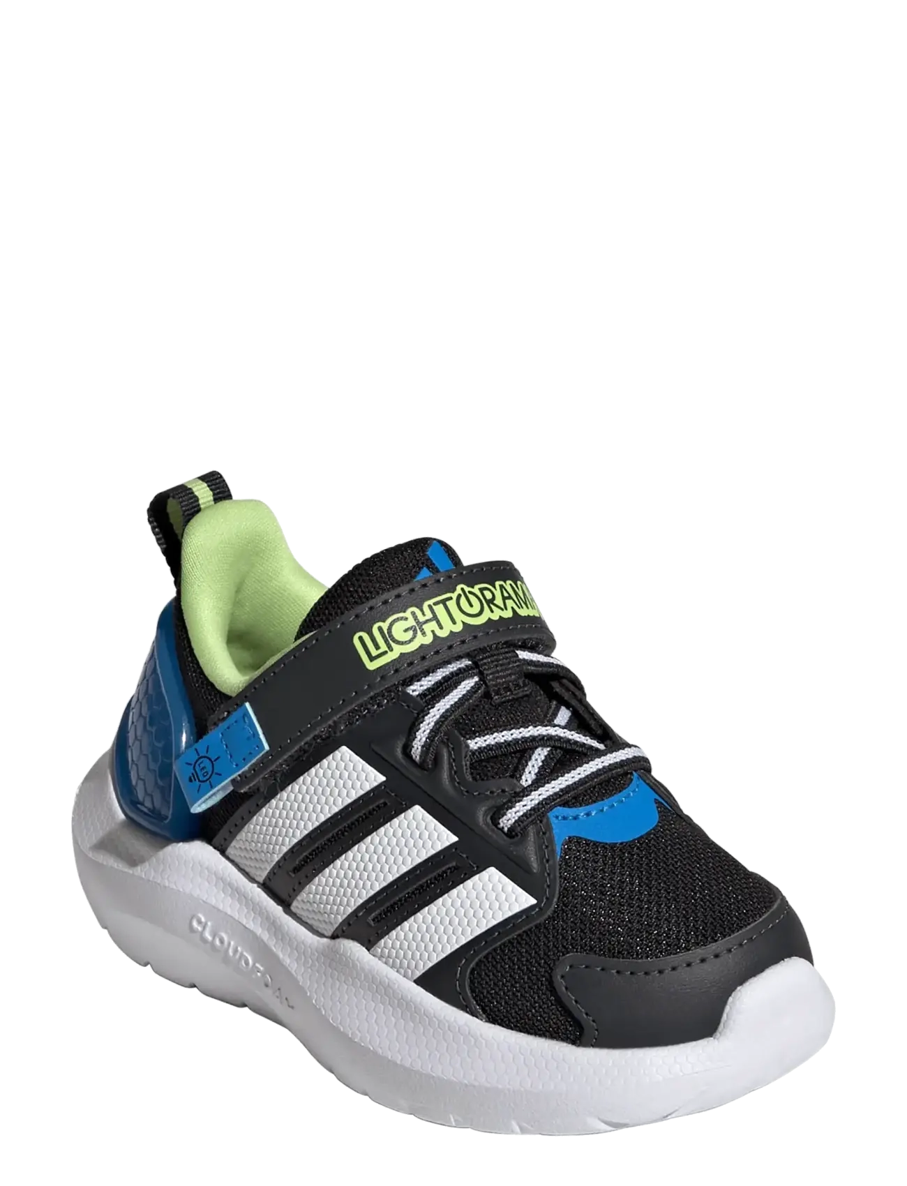 adidas Sportswear LIGHTORAMA RNR EL I - Niedriger Schnitt - CBLACK/FTWWHT/LURABL / black
