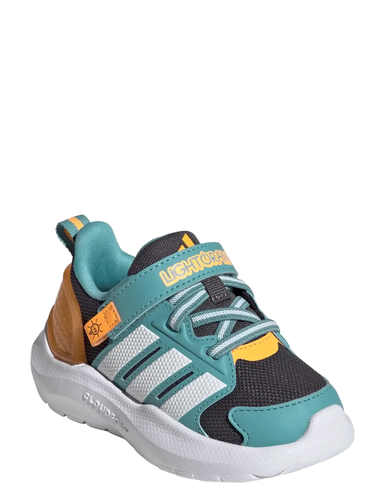 adidas Sportswear LIGHTORAMA RNR EL I - Shoes - AUON/FTWWHT/MINTON / green