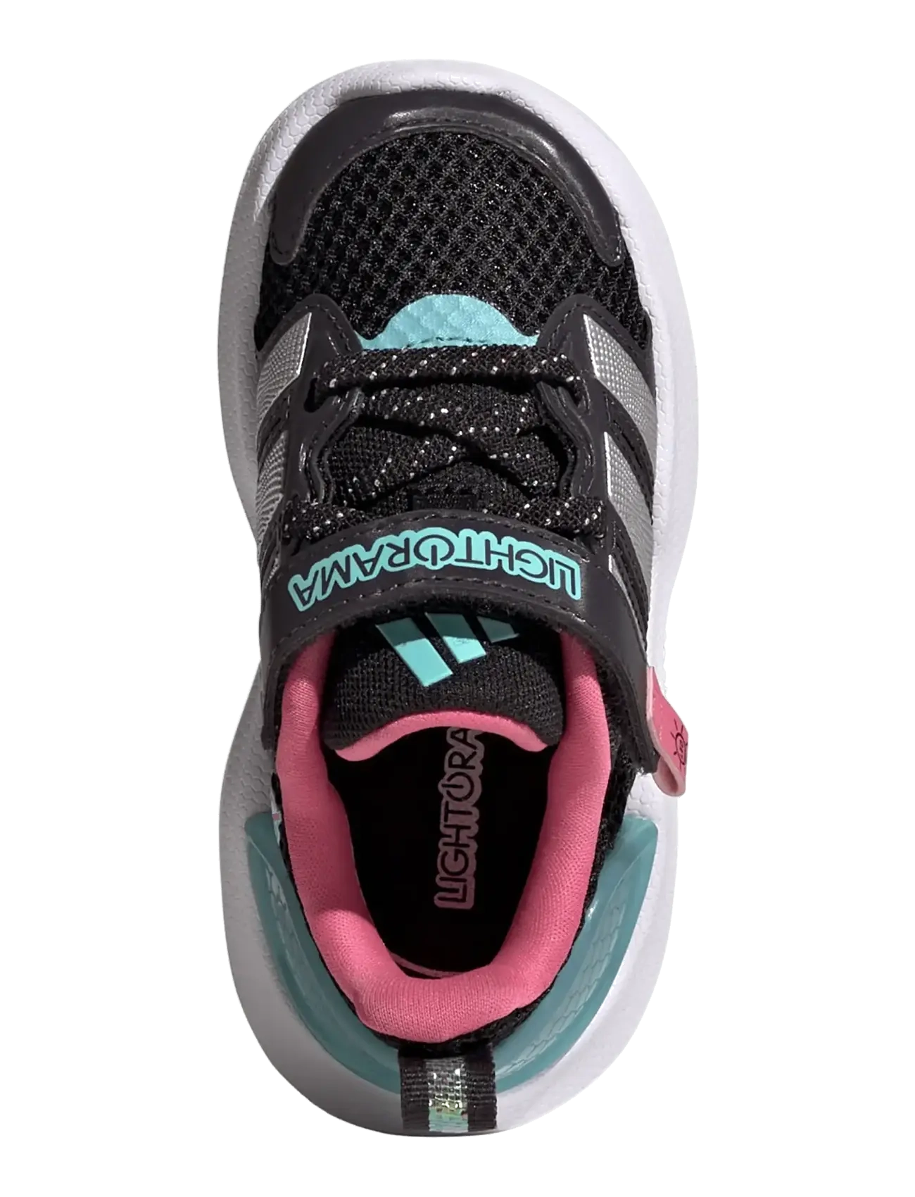 adidas Sportswear - LIGHTORAMA RNR EL I - lave sneakers - cblack/silvmt/aurbla - 4