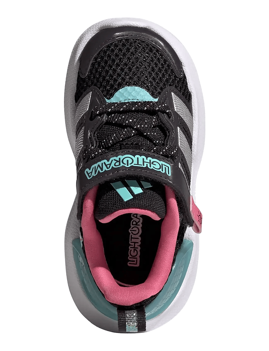 adidas Sportswear - LIGHTORAMA RNR EL I - lave sneakers - cblack/silvmt/aurbla - 4
