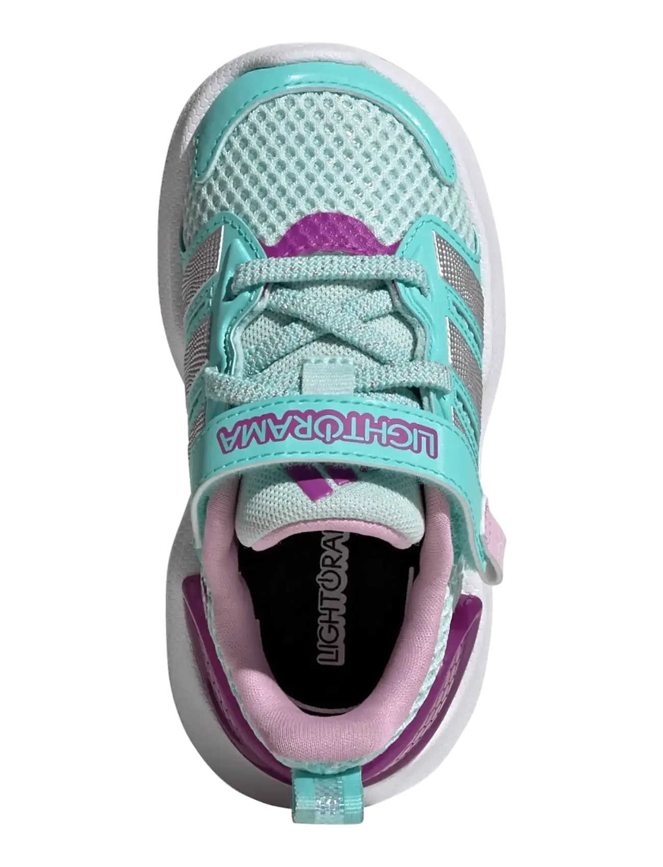 adidas Sportswear - LIGHTORAMA RNR EL I - lave sneakers - halmin/silvmt/flaaqu - 4