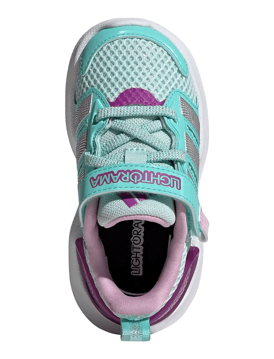 adidas Sportswear - LIGHTORAMA RNR EL I - lave sneakers - halmin/silvmt/flaaqu - 4