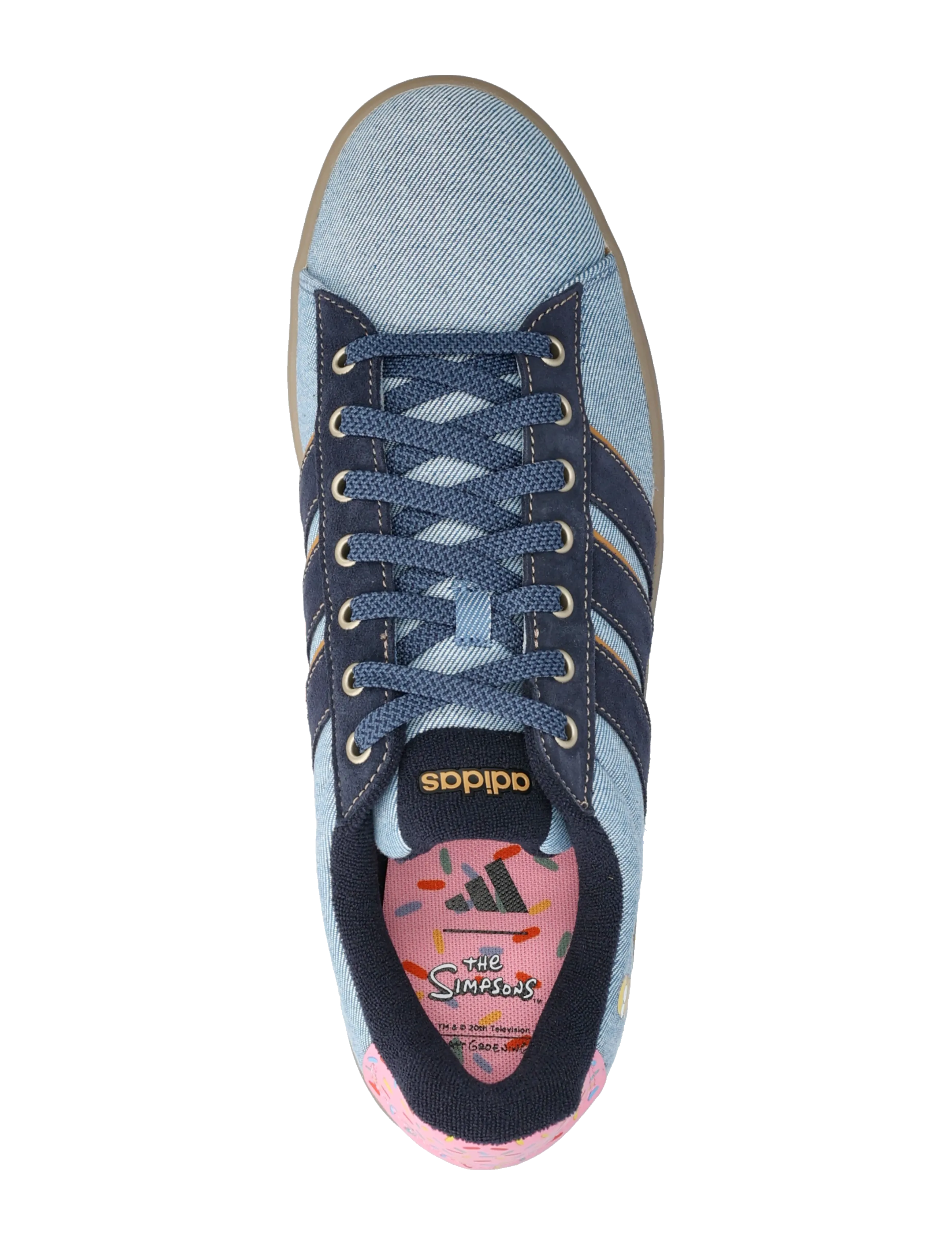 adidas Sportswear - GRAND COURT SIMPSONS - lave sneakers - nondye/legink/mesa - 3