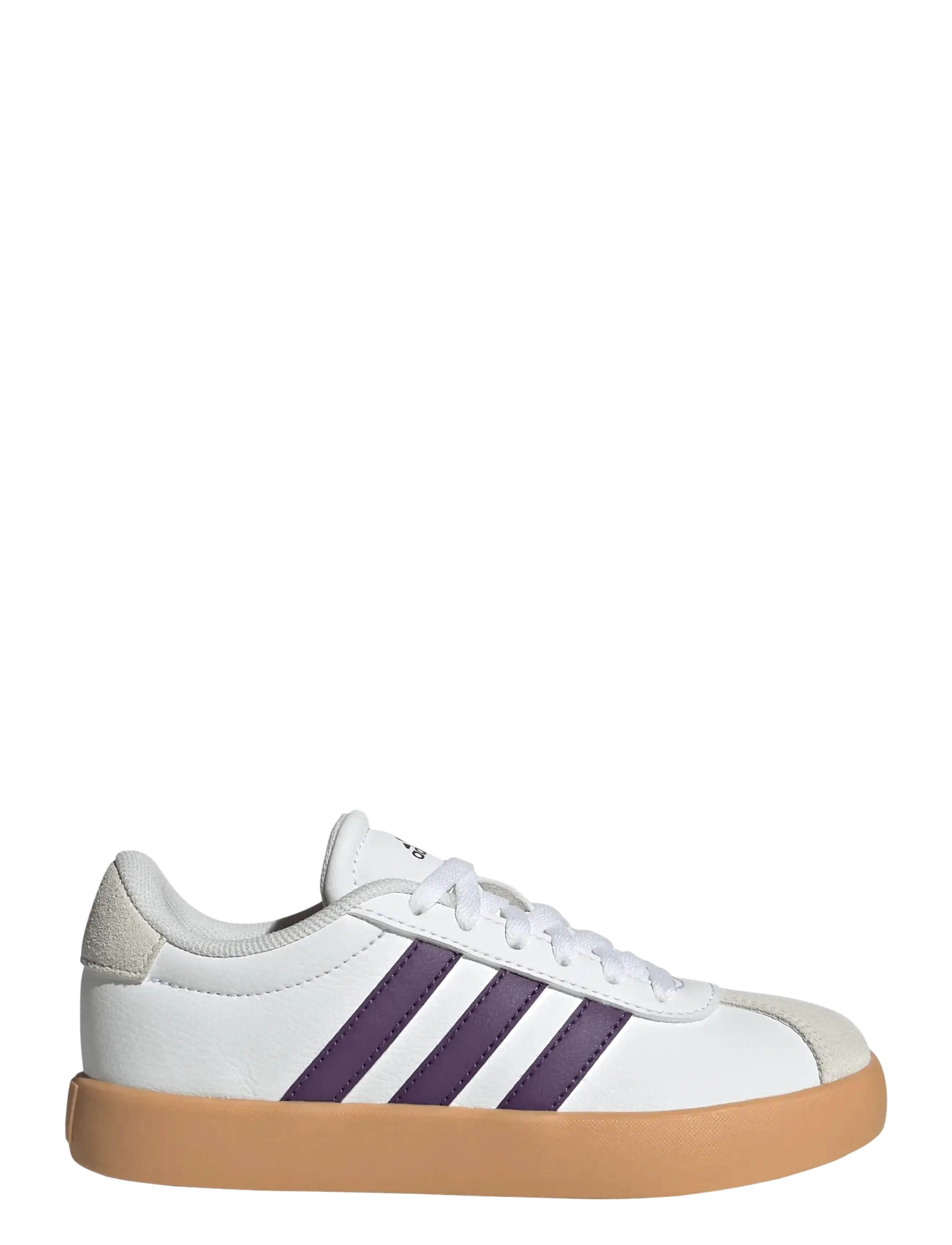 adidas Sportswear - VL COURT 3.0 K - ftwwht/violet/gum3 - 1