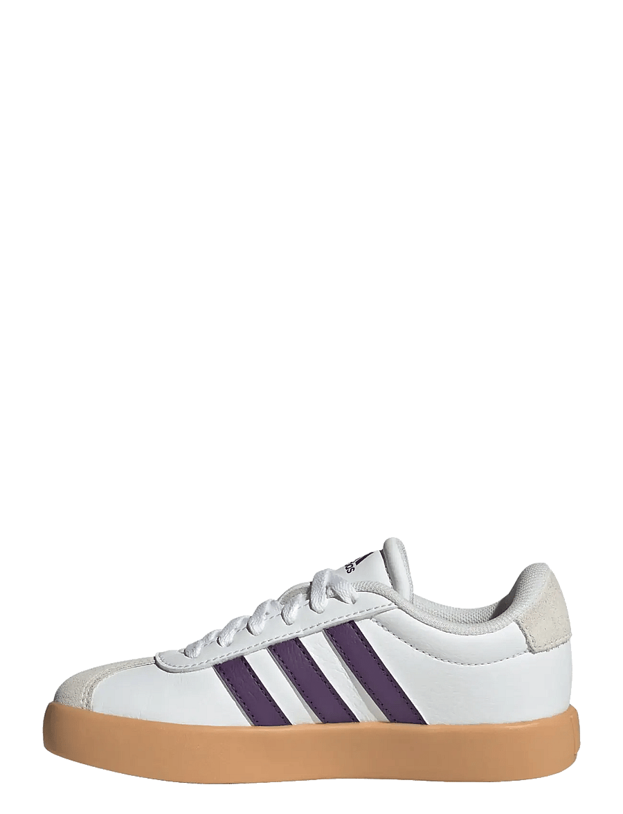 adidas Sportswear - VL COURT 3.0 K - niedriger schnitt - ftwwht/violet/gum3 - 2