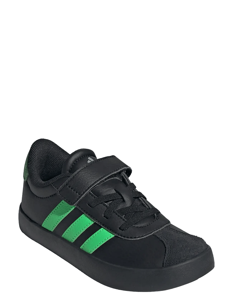 adidas Sportswear - VL COURT 3.0 EL C - niedriger schnitt - cblack/scrgrn/carbon - 0