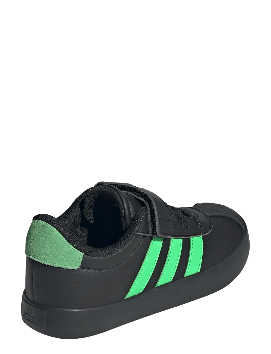 adidas Sportswear - VL COURT 3.0 EL C - niedriger schnitt - cblack/scrgrn/carbon - 3
